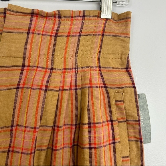 NWT Maeve Plaid Wide Leg High Wasited Kilt Culotte Anthropolgie Size XS Petite - Picture 8 of 14